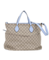 GG Supreme Soft Diaper Bag, &pound;350, Handbags, Beige/Blue, Canvas, Front view